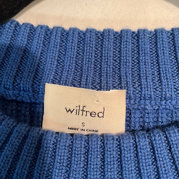 ❤️Sold❤️Wilfred Sardou Blue Sweater - Picture 5 of 7